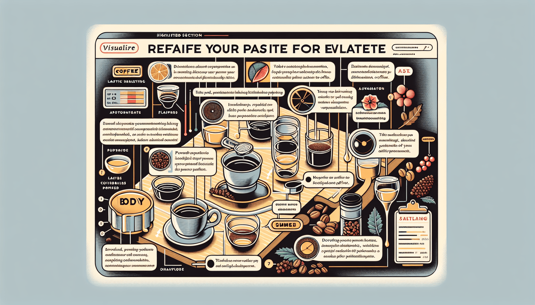 How to Develop a Professional Taste for Evaluating Coffee