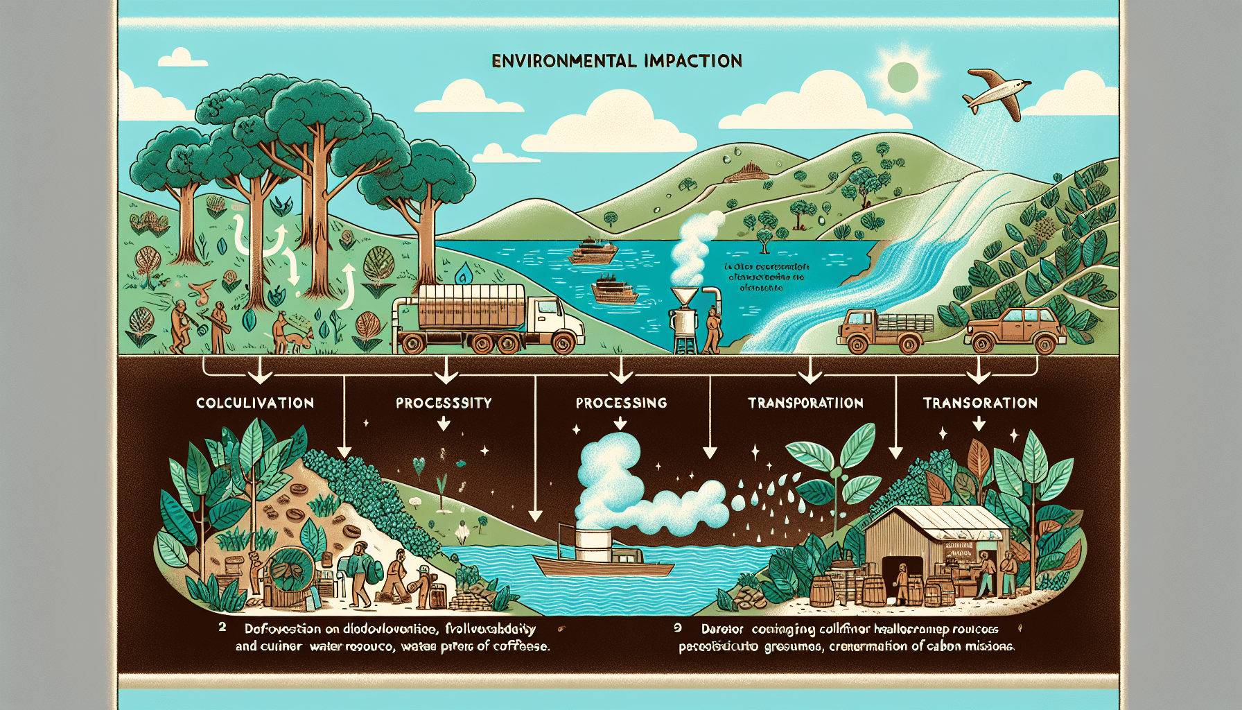 The Environmental Impacts of Coffee Production: A Comprehensive Analysis