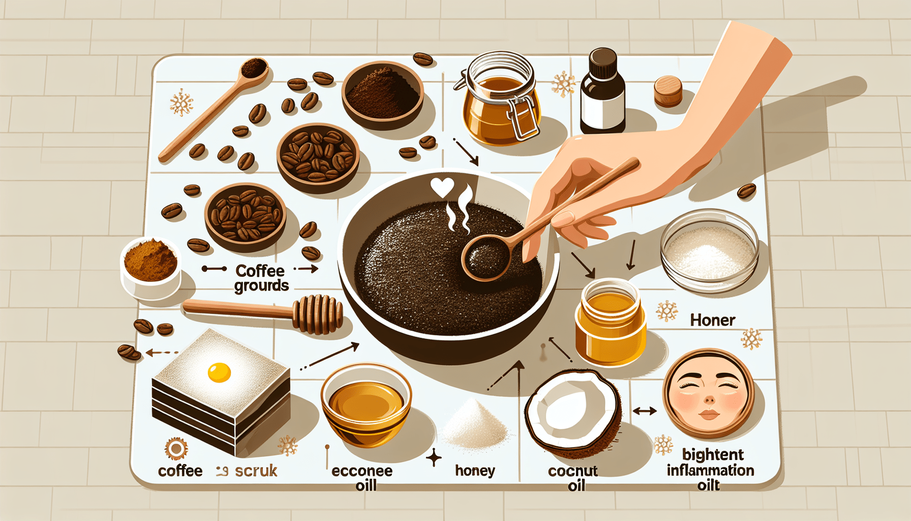 How to Make a Coffee Face Scrub?